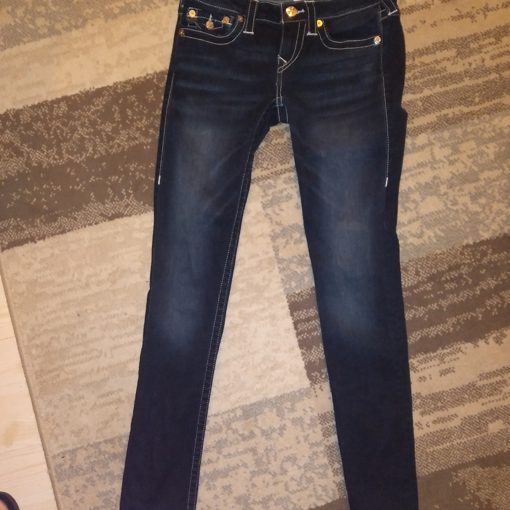 EUC True Religion skinny jeans size 27